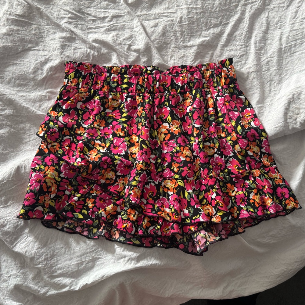 Shein Vacay Floral Skort